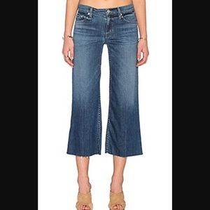 NWT HUDSON Cropped Sammi Wide Leg Jeans Size:28